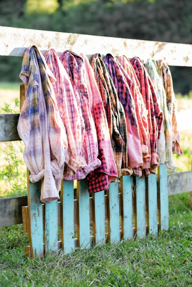 Up-Cycled Dyed Flannel