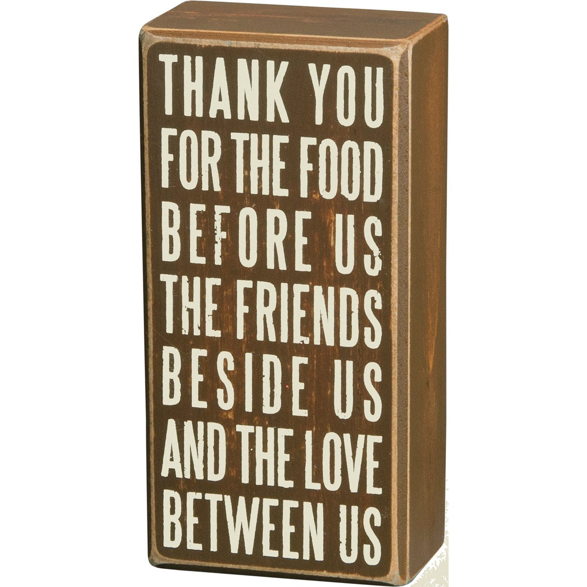 Thank You - Box Sign